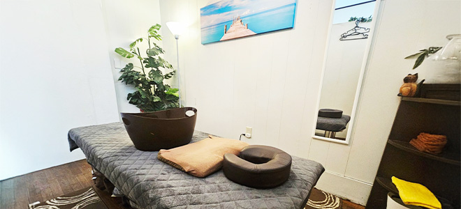 もみの手二日町店内装